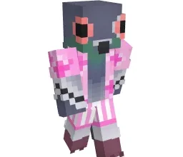 Pigeon Minecraft Skin PNG