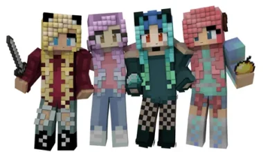 Evie’s Skin in Minecraft