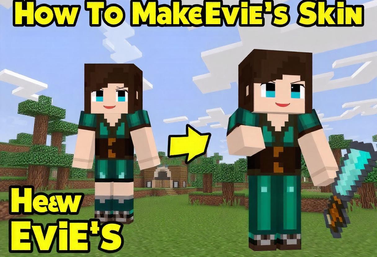 How to Make Evie's Skin in Minecraft