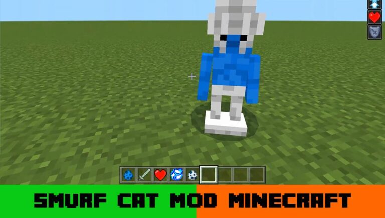 Discover the Adorable Smurf Cat Minecraft Skin