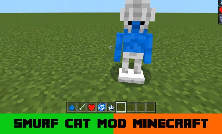 Smurf Cat Minecraft Skin